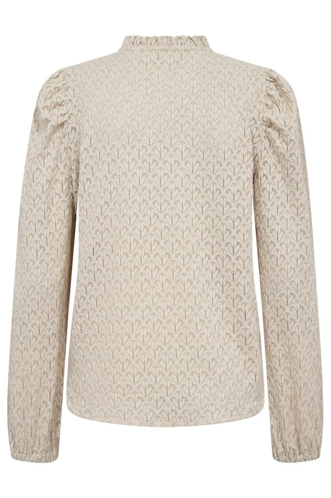 FQRIGGA BLOUSE 206875 MOONBEAM